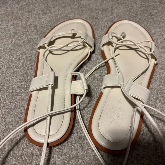 JCrew Wrap Sandals - Picture 1 of 1